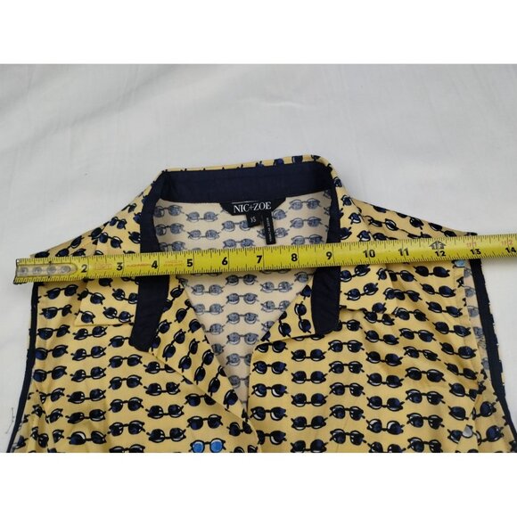 Nic+Zoe Women's Yellow/Black Dress/Midi Sz XS SKU 3932 - Picture 6 of 8